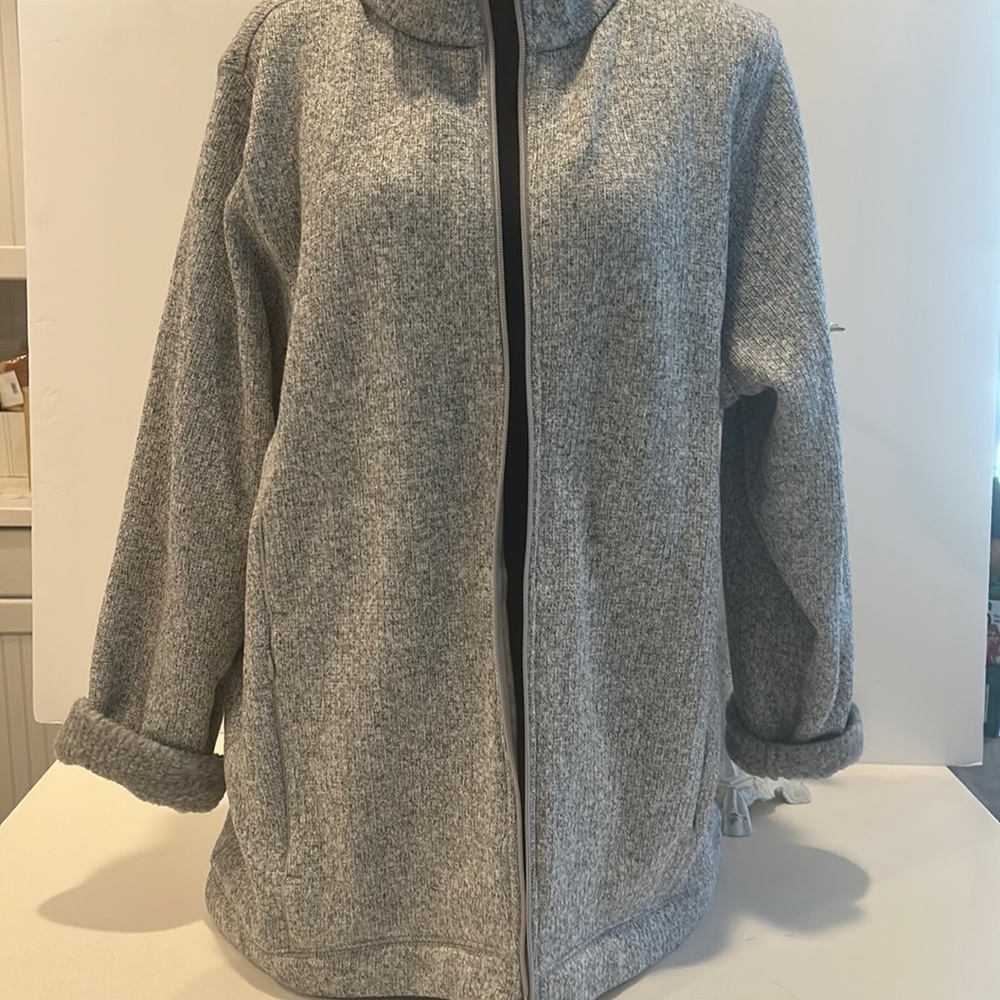 T By Talbots Tailored Jacket With A Soft Sweatshi… - image 1